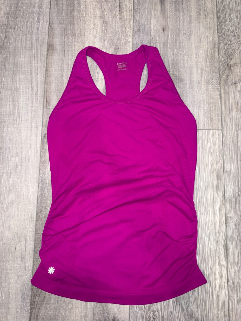Magenta Athleta Racerback Performance Tank Top